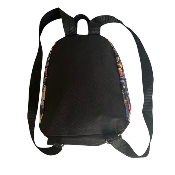 Disney Villains Allover Print Mini Backpack Maleficent Evil Queen Ursula - Picture 2 of 5